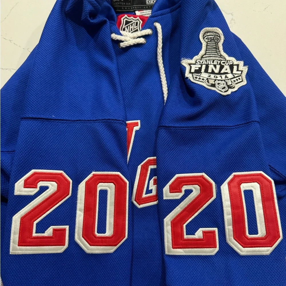 Chris Kreider New York Rangers 2014 Stanley Cup Jersey - Picture 4 of 9